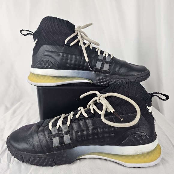 Under Armour Project Rock 1 Black Delta Dwanye Johnson 3020788-001 Size 9 - Picture 2 of 8
